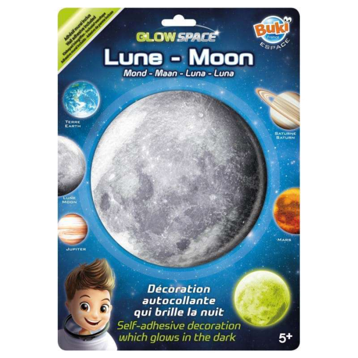 Decoratiuni de perete fosforescente - Luna [1]