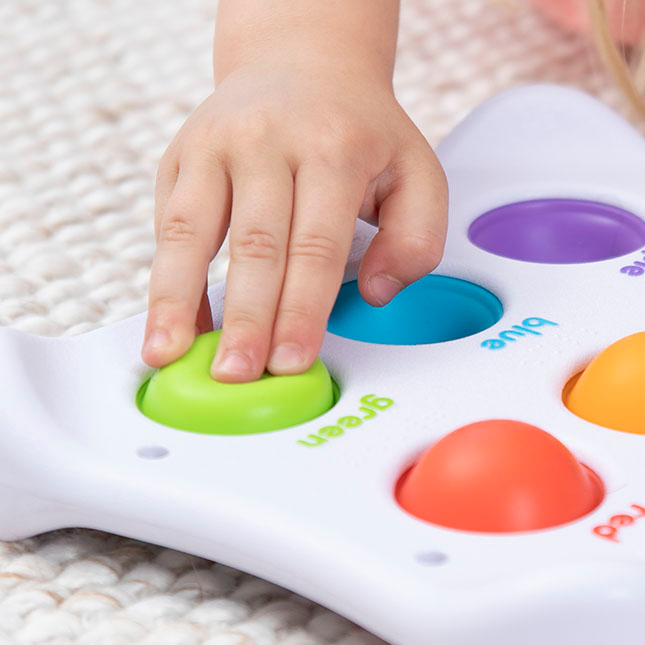 Dimpl Duo – Jucarie senzoriala educativa cu bule din silicon [4]