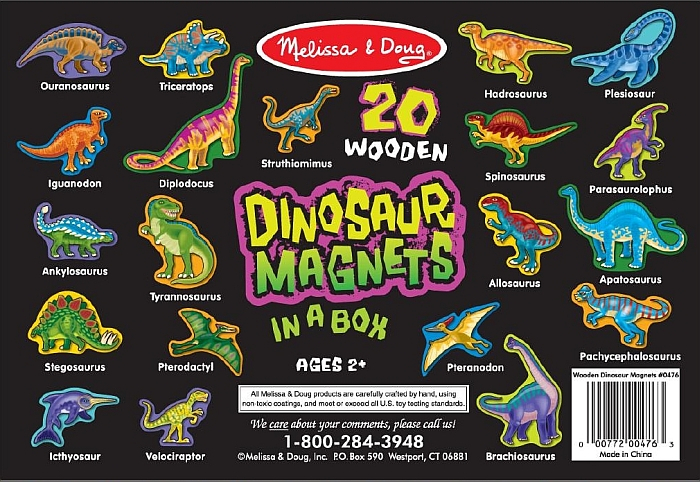 Dinozauri din lemn cu magneti Melissa and Doug [5]