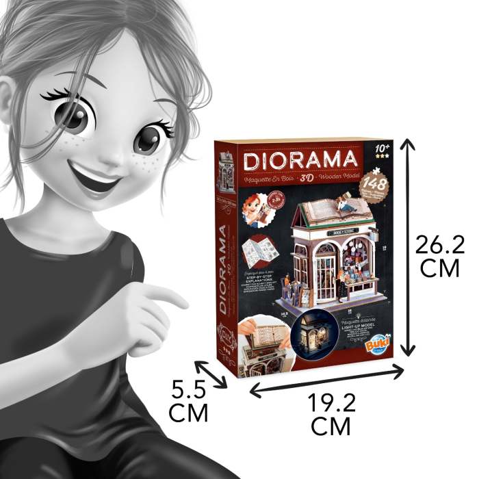 Diorama - Biblioteca [7]