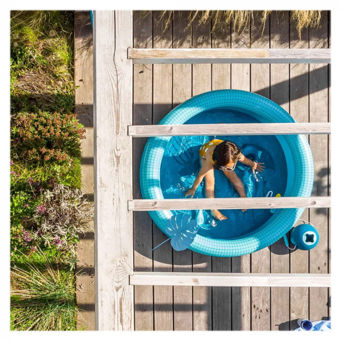 Dippy, piscina gonflabila, 120 cm, albastru, Quut Toys [4]