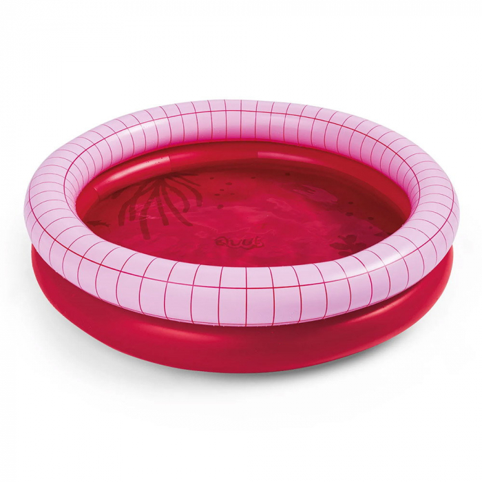 Dippy, piscina gonflabila, 120 cm, rosu, Quut Toys [1]