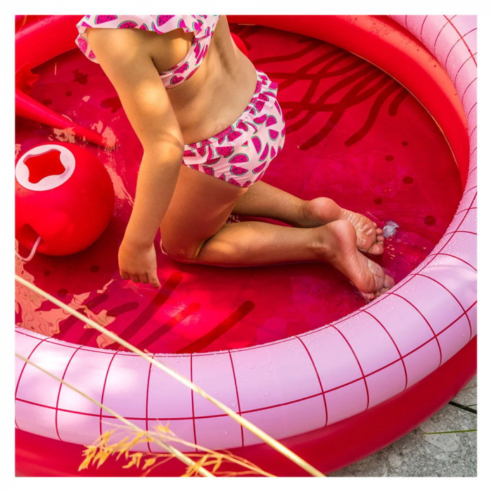 Dippy, piscina gonflabila, 120 cm, rosu, Quut Toys [4]