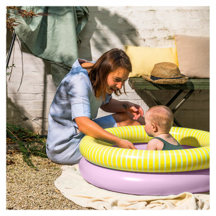 Dippy, piscina gonflabila, 80 cm, roz, Quut Toys [2]