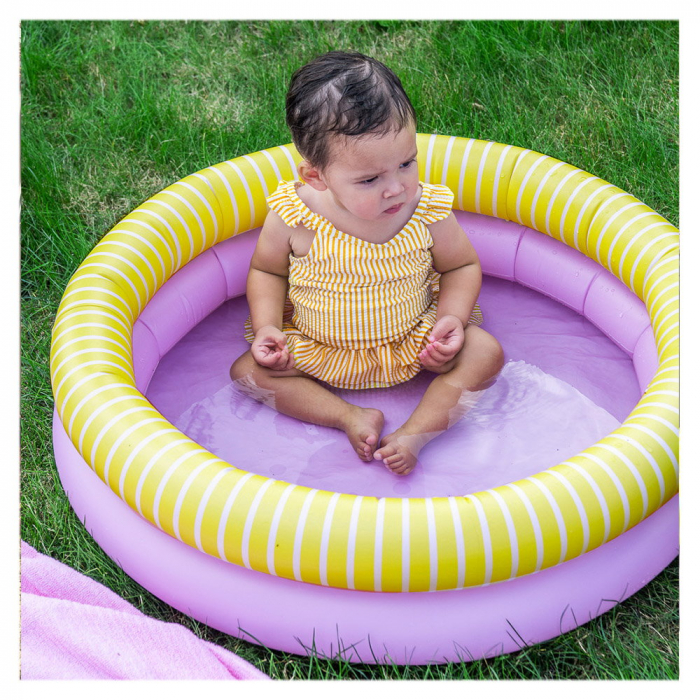 Dippy, piscina gonflabila, 80 cm, roz, Quut Toys [3]