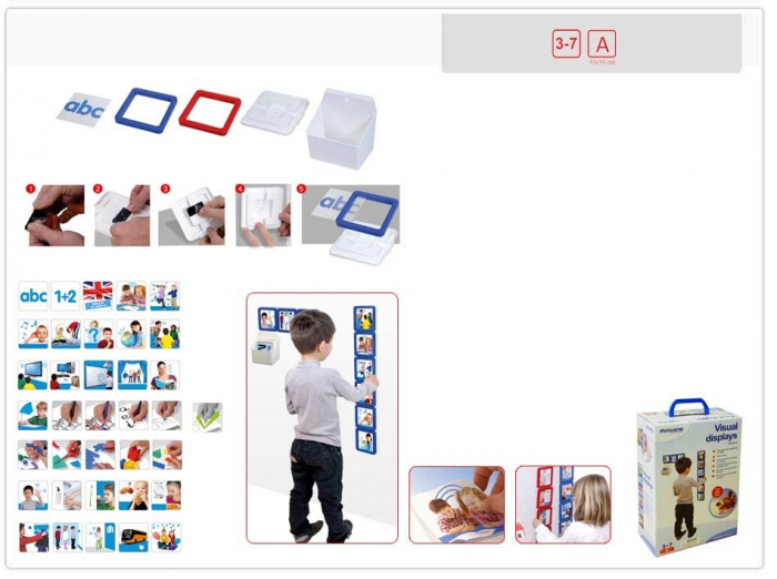 Display vizual Activitatile zilnice Miniland [3]