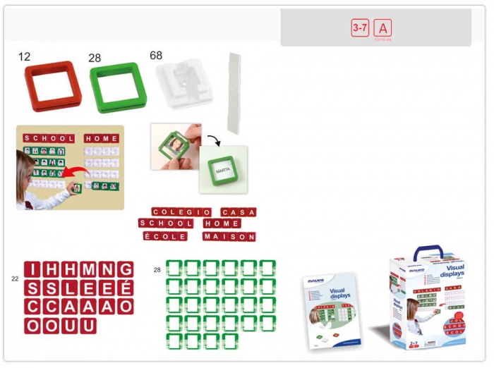 Display vizual Clasa noastra astazi Miniland [3]