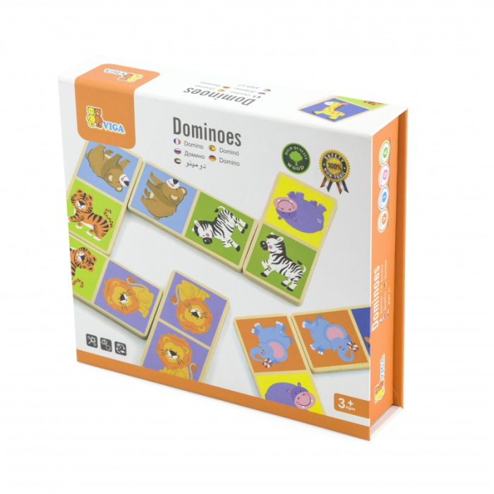 Domino cu imagini Animale salbatice, Viga [5]