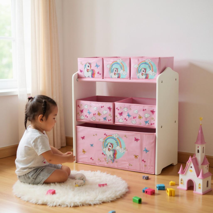 Dulap depozitare jucarii Unicorns,U-Grow [3]