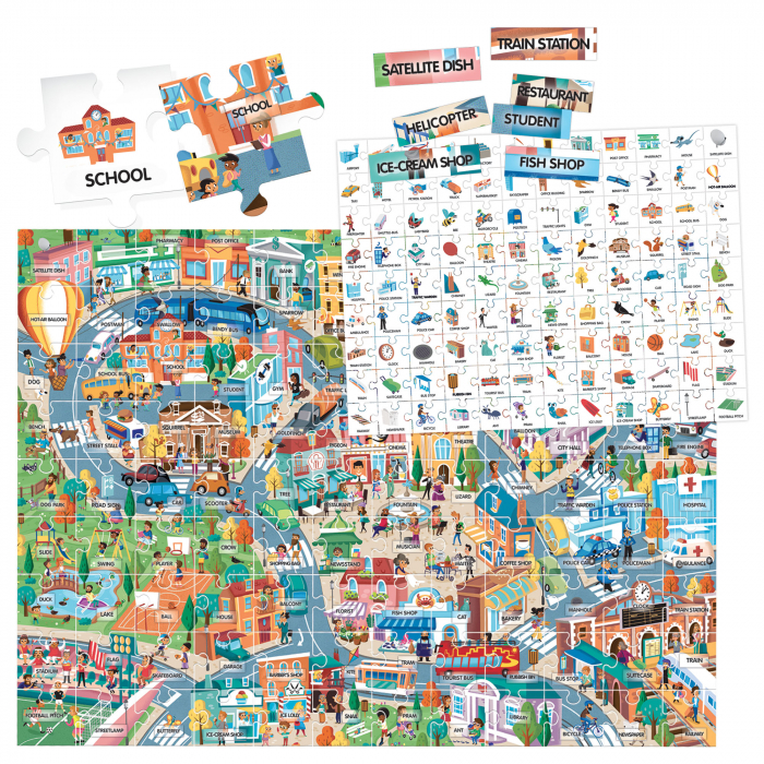 Headu Teacher Tested- Engleza Nivel Simplu - 100 Cuvinte - Orasul [4]