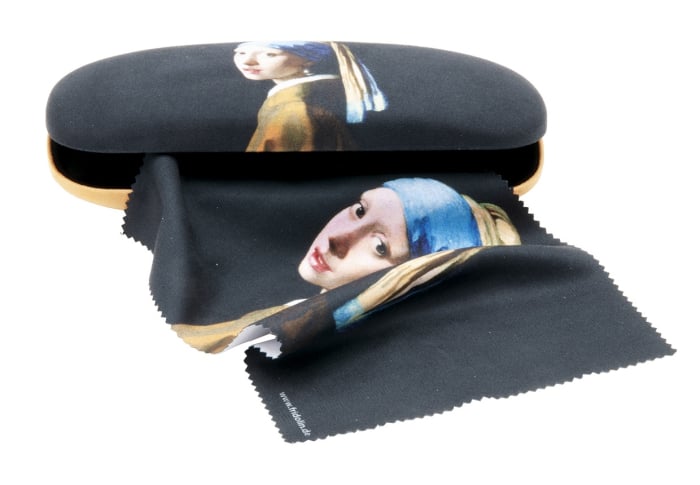 Etui cu textil si protectie ochelari Jan Vermeer Fata cu cercel de perla, Fridolin [1]
