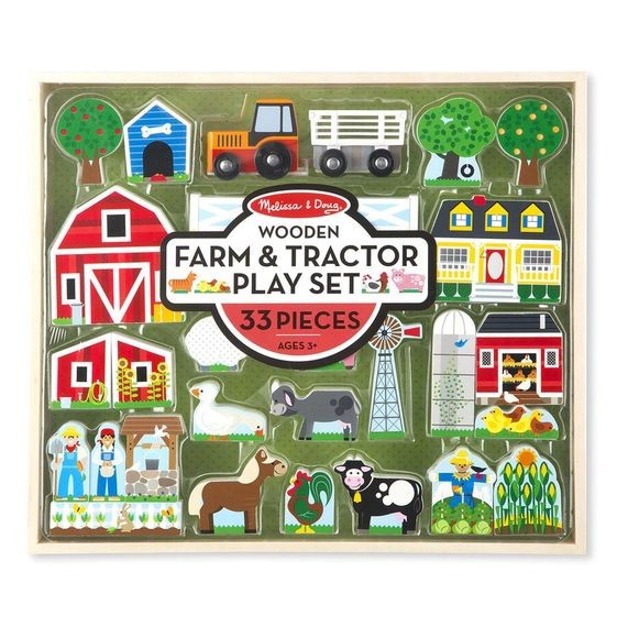 Figurine din lemn Ferma Melissa and Doug [2]