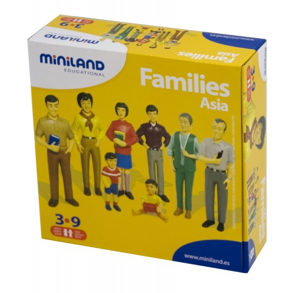 Figurine familie asiatica Miniland [2]