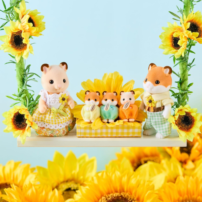 Figurine Sylvanian Families-Familia Hamsterilor [7]