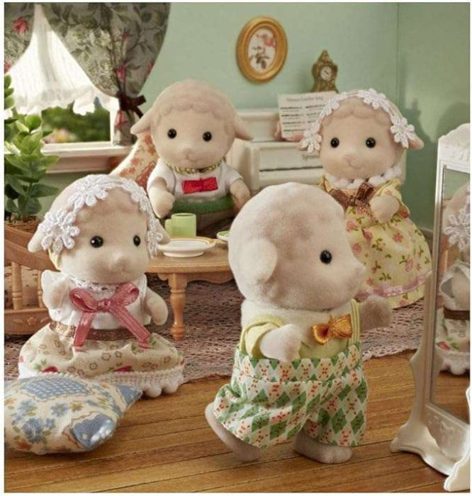 Figurine Sylvanian Families - Familia Oitelor [3]