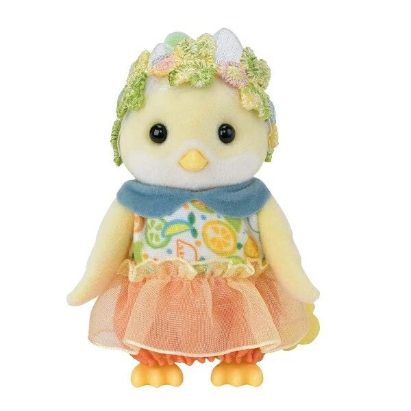 FIGURINE SYLVANIAN FAMILIES-FAMILIA PASARILOR CU PORTOCALE [5]