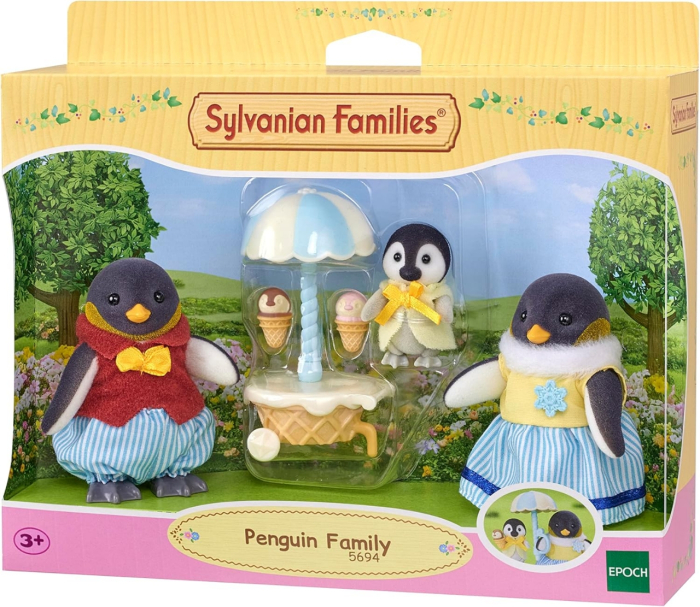 Figurine Sylvanian Families-Familia Pinguinilor [2]