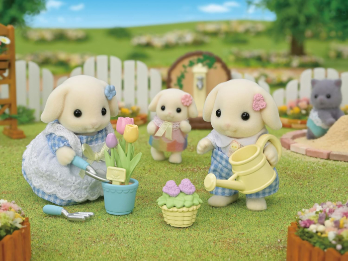 Figurine Sylvanian Families-Iepurasii Gradinari [5]