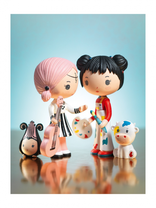 Figurine Tinyly Barbouille & Gribs, Djeco [2]