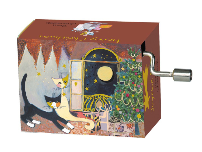 Flasneta Pisici langa brad, Fridolin [1]