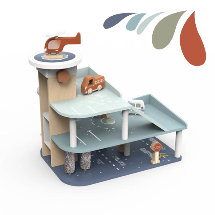 Garaj cu masinute, Speedy Monkey [2]