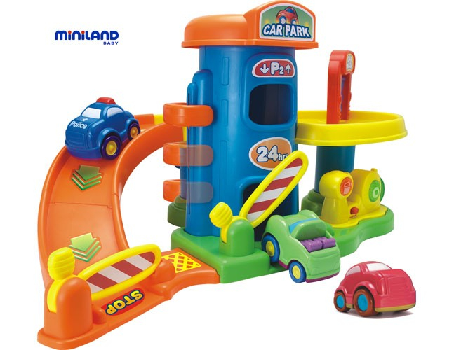 Garaj cu masinute, sunete si lumini Miniland [1]