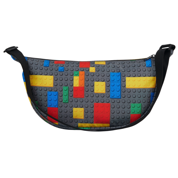 Geantă crossbody mare LEGO Colorful Bricks [2]