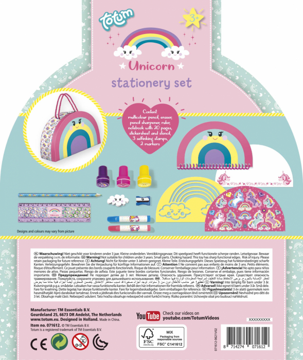 Gentuta cu activitati creative de desenat - Unicorni [3]