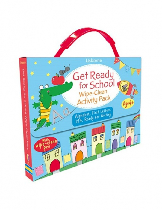 Get Ready for School Wipe-clean activity pack 4+ [2]