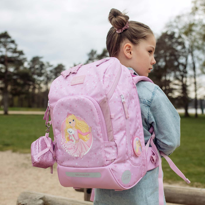 Ghiozdan, rucsac ergonomic cu perna de aer, Active Air FLX, Rosie [2]