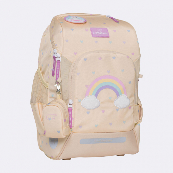 Ghiozdan, rucsac ergonomic cu perna de aer, set Active Air FLX 6 piese, Yellow Heart [3]