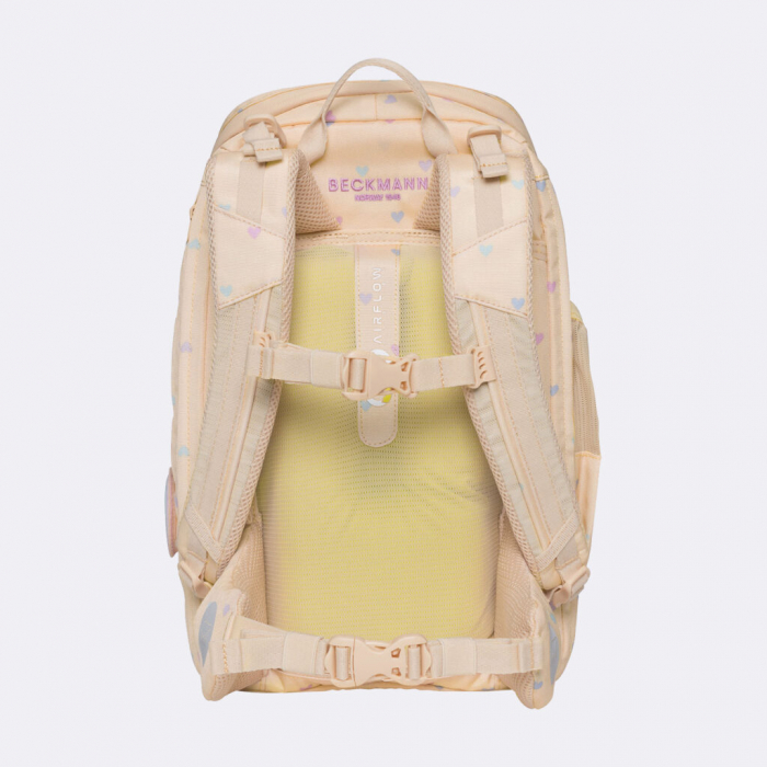 Ghiozdan, rucsac ergonomic cu perna de aer, set Active Air FLX 6 piese, Yellow Heart [4]