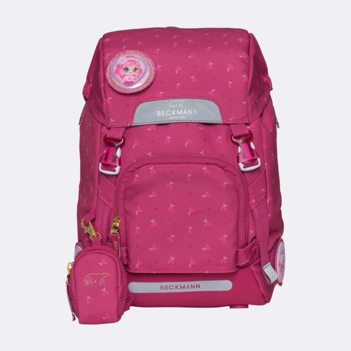 Ghiozdan, rucsac ergonomic pentru scoala, Clasic, Cherry [4]