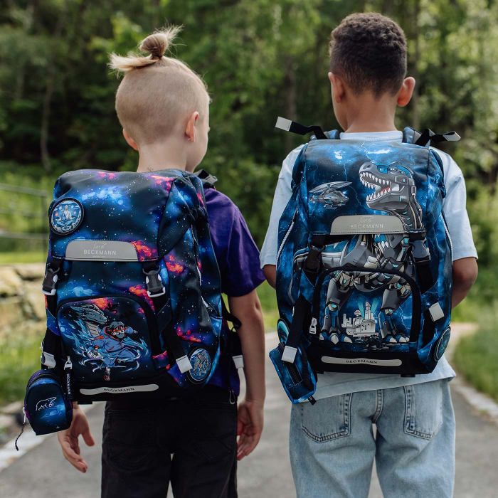 Ghiozdan, rucsac ergonomic pentru scoala, Clasic, NINJA ELEMENTS [2]