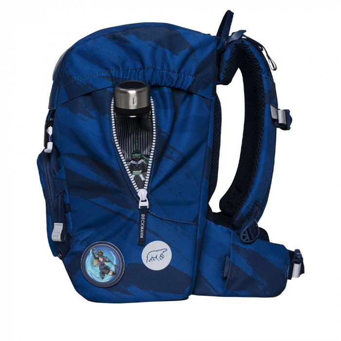 Ghiozdan, rucsac ergonomic scoala, Clasic, Ninja master blue [6]