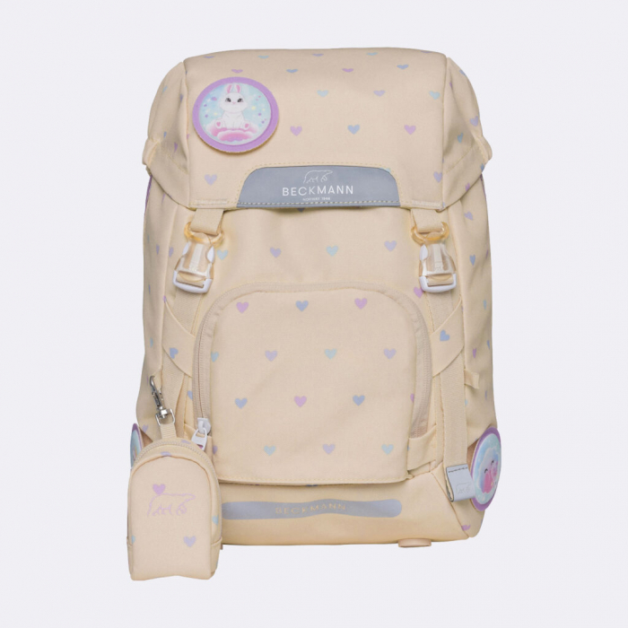 Ghiozdan, rucsac ergonomic scoala, Clasic, Yellow Heart [3]