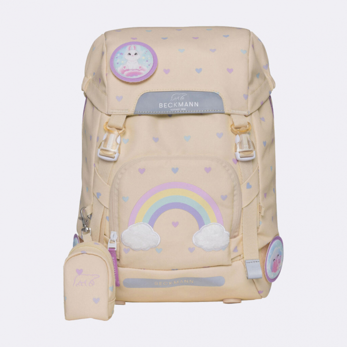 Ghiozdan, rucsac ergonomic scoala, Clasic, Yellow Heart [2]