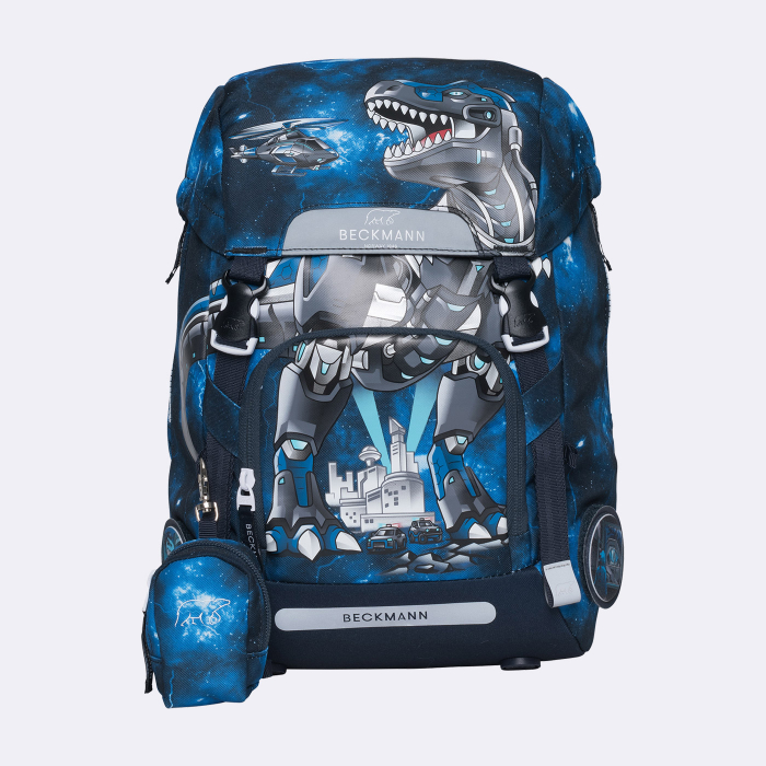 Ghiozdan, rucsac ergonomic, set clasic 6 piese, TECH REX [3]