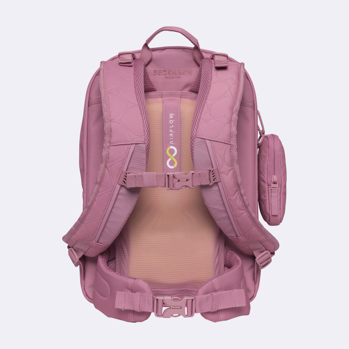 Ghiozdan, rucsac ergonomic, Sport Air, Padded heart rose [5]