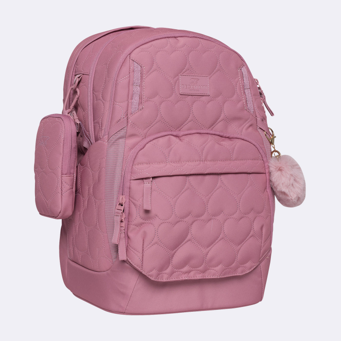 Ghiozdan, rucsac ergonomic, Sport Air, Padded heart rose [3]