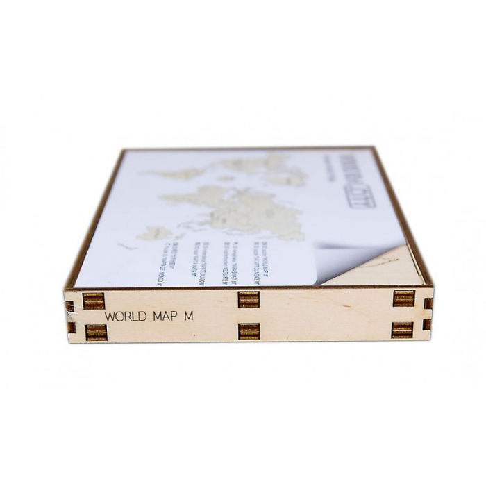 Harta lumii puzzle 3D de perete (M) [7]
