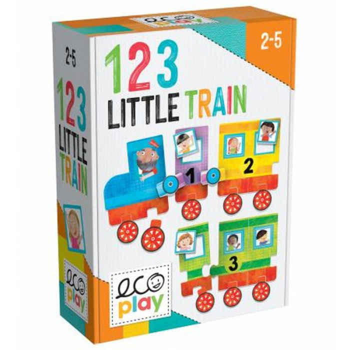 Headu Ecoplay - Puzzle Micul Tren 123 [2]