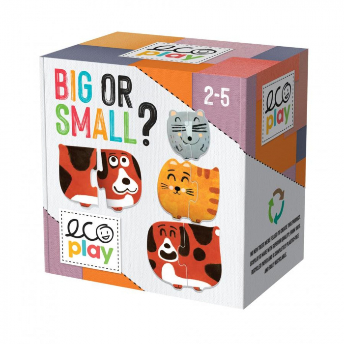 Headu Ecoplay - Puzzle-Uri Progresive - Mic Sau Mare? [2]