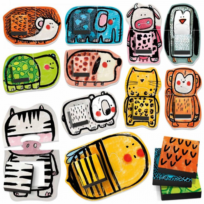 Headu Ecoplay - Puzzle-Uri Sa Potrivim Animalele [1]