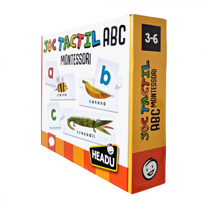 Headu Montessori - Joc Tactil Abc Romana [4]