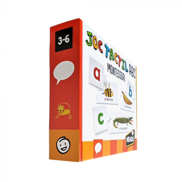 Headu Montessori - Joc Tactil Abc Romana [5]