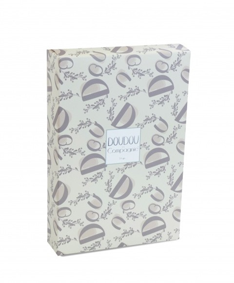 Iepuras Doudou® cu paturica bej, 10 cm [3]