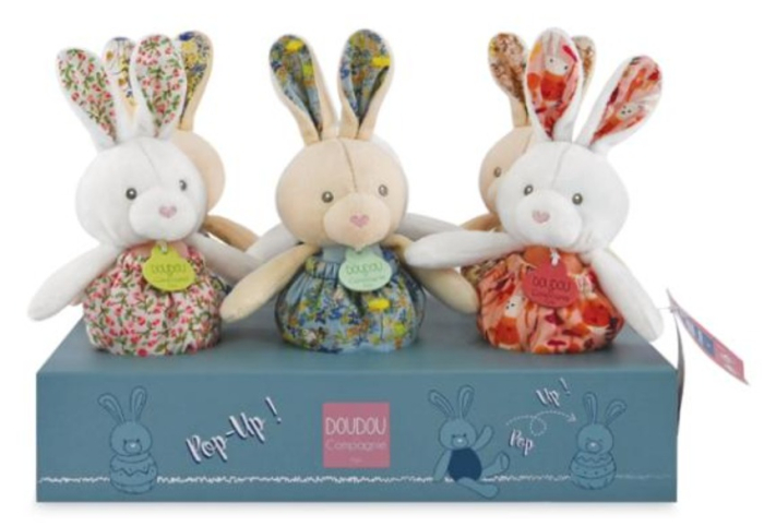 Iepuras Doudou® - jucarie de plus, 20 cm [5]