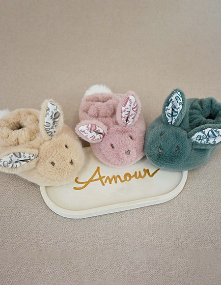 Iepuras Doudou® - Set Botosei și Jucărie de Pluș, verde [2]