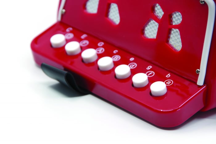 Instrument muzical acordeon rosu, Svoora [2]